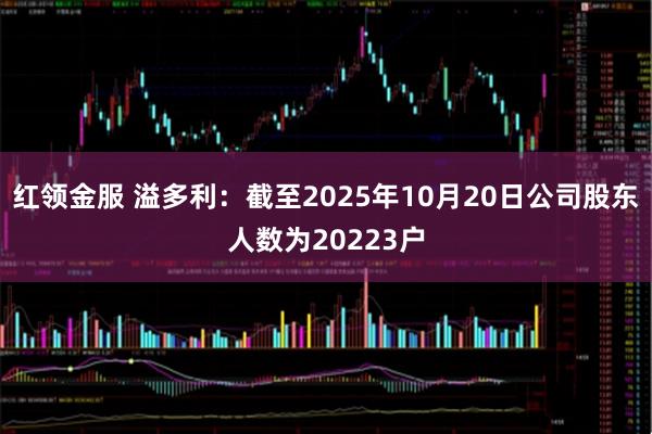 红领金服 溢多利：截至2025年10月20日公司股东人数为20223户